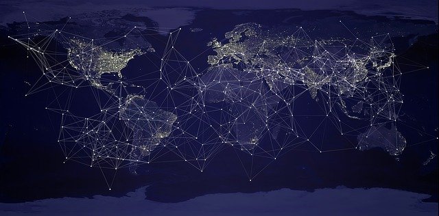 monde connexion web internet