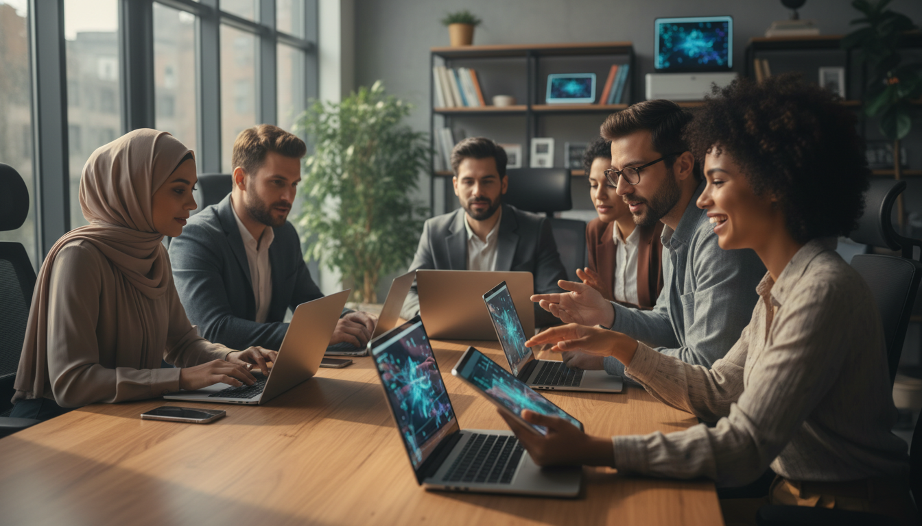découvrez comment le team building associé à l'intelligence artificielle peut stimuler l'innovation, renforcer la cohésion d'équipe et exploiter les outils génératifs pour des résultats performants.