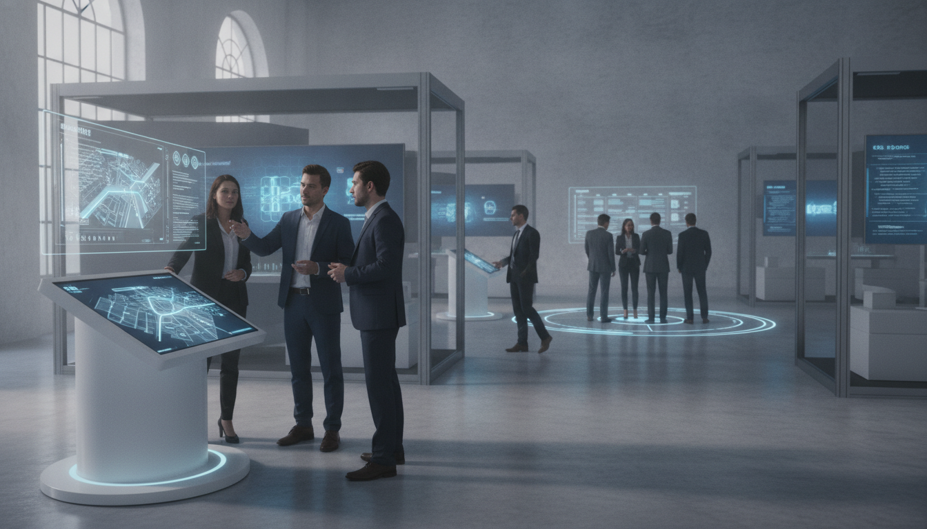 découvrez comment le jumeau numérique transforme l'événementiel en vous permettant d'explorer un salon virtuel avant son inauguration. plongez dans une expérience immersive unique et innovante.