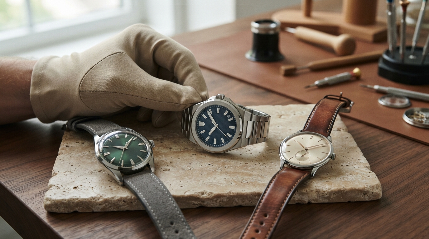 montres vintage, complications horlogères, matériaux innovants et pièces durables : découvrez les tendances qui séduisent les passionnés de belles montres.